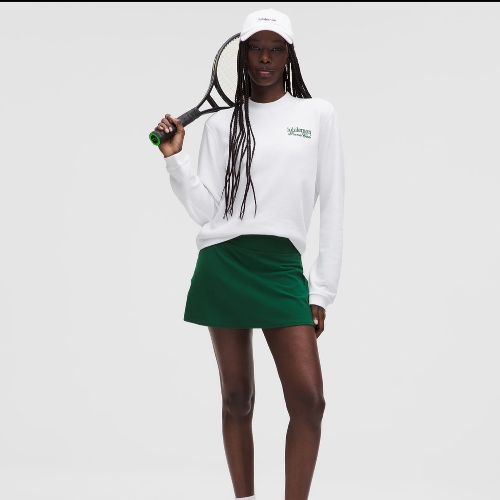 Lululemon Cotton French Terry Crew Pullover β Tennis Club - Picture 5 of 5